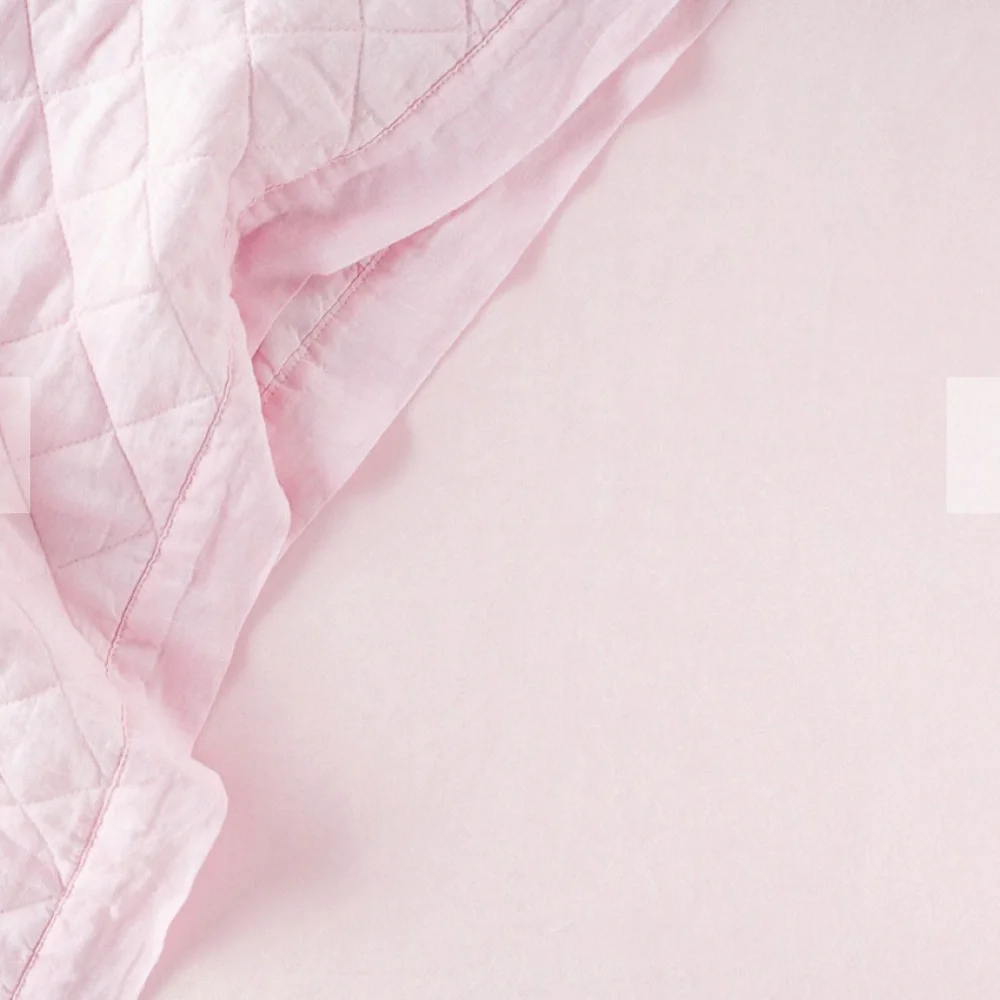 Pottery Barn‎ Baby Luxe Chamois Crib Fitted Sheet in Soft Pink gently used